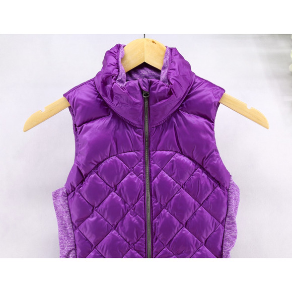 Lululemon Women's Down For A Run Goose Down Quilted Vest Tender Violet Sz 2 - Picture 3 of 10